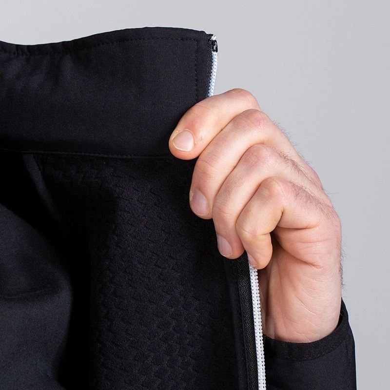 Men's Idaho Soft Shell Full Zip Jacket Black 10 Men's Idaho Soft Shell Full Zip Jacket Black - Image 8