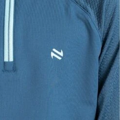 O'Neills Kids' Adapt Brushed Half Zip Top Marine / Blue -Outdoor Clothing Store am3a3704