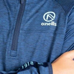 Kids' Defender Brushed Half Zip Top Marine / Green / Marine -Outdoor Clothing Store am3a3807