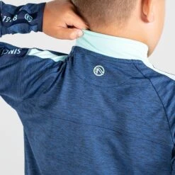 Kids' Defender Brushed Half Zip Top Marine / Green / Marine -Outdoor Clothing Store am3a3808