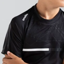 Kids' Dolmen T-Shirt Black / White -Outdoor Clothing Store am3a3860