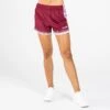 Women's Nelson Shorts Maroon / White -Outdoor Clothing Store am3a8547