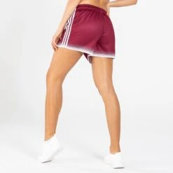 Women's Nelson Shorts Maroon / White 13 Women's Nelson Shorts Maroon / White -Outdoor Clothing Store am3a8557