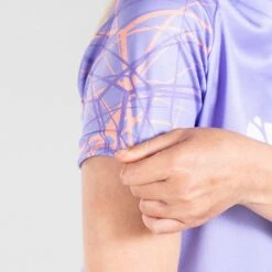 Kids' Roxane T-Shirt Purple / Orange / White -Outdoor Clothing Store am3a9696