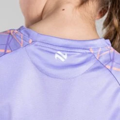 Kids' Roxane T-Shirt Purple / Orange / White -Outdoor Clothing Store am3a9701