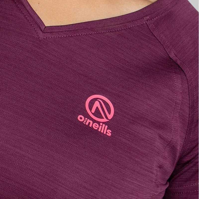 Women's Madison V-Neck T-Shirt Purple 5 Women's Madison V-Neck T-Shirt Purple - Image 3