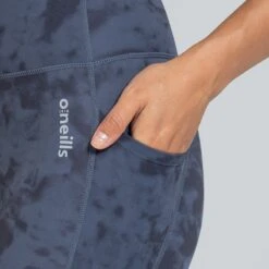 Women's Kora 7/8 Leggings Marine / Silver 17 Women's Kora 7/8 Leggings Marine / Silver -Outdoor Clothing Store am3a9947