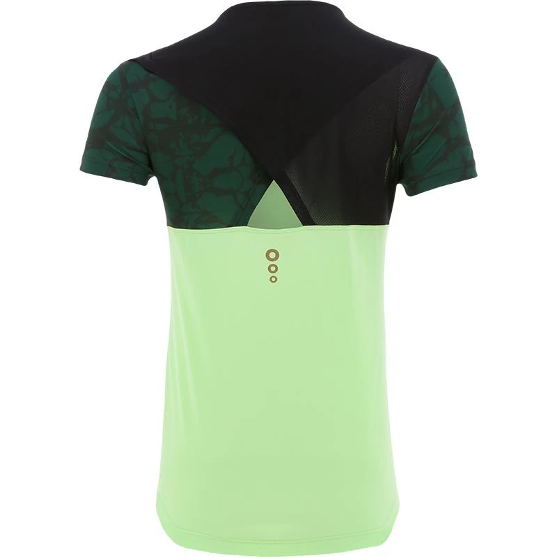 Women's Arabella T-Shirt Green / Black / Green 4 Women's Arabella T-Shirt Green / Black / Green - Image 2