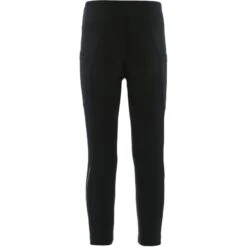 Kids' Ariana 7/8 Length Leggings Black / Silver -Outdoor Clothing Store ariana 176 7 8 length tights blk slv kids 3