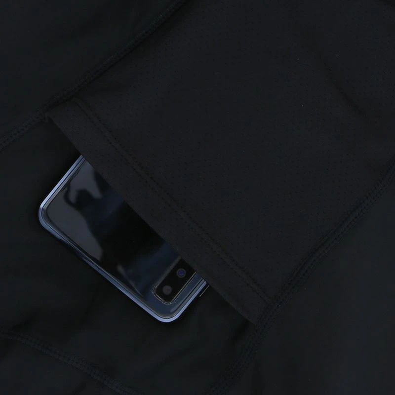 Women's Ariana Capri Leggings Black / Silver 6 Women's Ariana Capri Leggings Black / Silver - Image 4