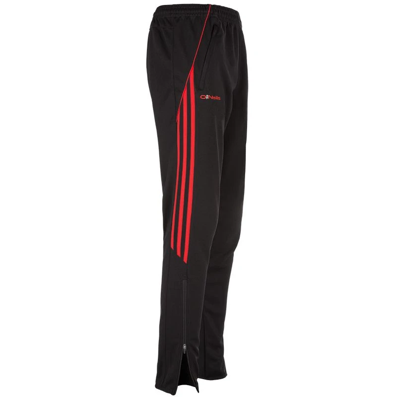 Kids' Aston Squad Skinny Pant Black / Red 3 Kids' Aston Squad Skinny Pant Black / Red