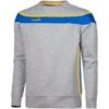Men's Auckland Fleece Crew Neck Sweatshirt Grey / Royal / Amber -Outdoor Clothing Store auckland crew neck medium grey roy amb 1
