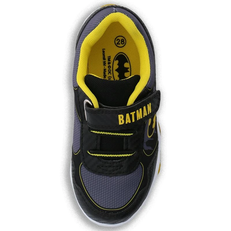 Batman Light Up Trainers Black / Yellow 5 Batman Light Up Trainers Black / Yellow - Image 3