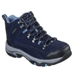 Skechers Women's Trego Alpine Trail Hiking Boot Navy / Blue -Outdoor Clothing Store boot main