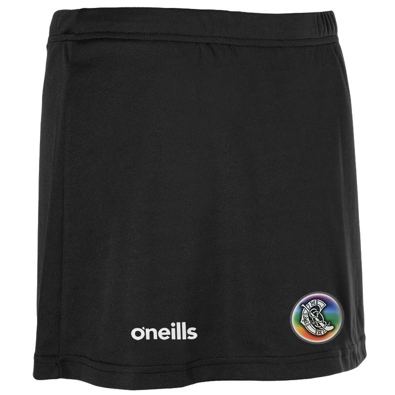 Women's Camogie Skort Black 3 Women's Camogie Skort Black