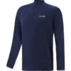Men's Cathal Brushed Half Zip Top Marine 1 Men's Cathal Brushed Half Zip Top Marine -Outdoor Clothing Store cathal 122 hz brush top mar 1