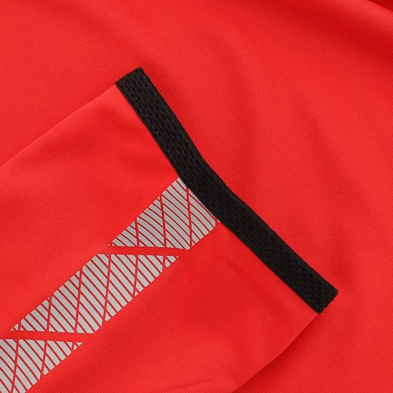 Kids' Cody Half Zip Midlayer Top Red / Black / Grey 6 Kids' Cody Half Zip Midlayer Top Red / Black / Grey - Image 4