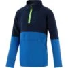 Kids' Cody Hybrid Half Zip Top Marine / Royal / Green -Outdoor Clothing Store cody 244 hybrid hz top mar roy lime kids 1