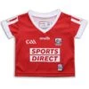 Cork GAA Baby Home Jersey 2023 -Outdoor Clothing Store cork home jersey 3s red whi baby p1