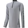 Men's Defender Brushed Half Zip Top Grey / Black / White -Outdoor Clothing Store defe 184 0 gen gybkwh adlt p1