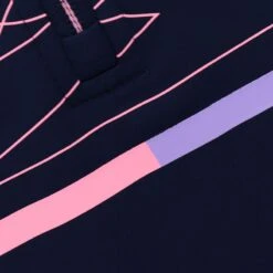 Kids' Dolmen Brushed Half Zip Top Marine / Pink / Purple -Outdoor Clothing Store dolm 184 2 gen mepkpp kids p 5