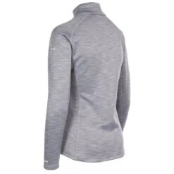 Trespass Women's Fairford Half Zip Fleece Top Storm Grey Marl -Outdoor Clothing Store fairford faflflk10001 sgm b