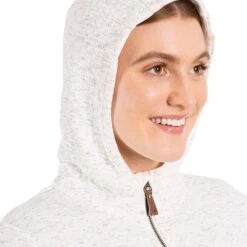Trespass Women's Winnie Full Zip Hoodie Ghost Marl -Outdoor Clothing Store fatoswtr0009ghm 7
