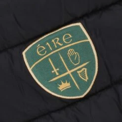 Men's Finn Éire Hooded Padded Jacket Black / Gold -Outdoor Clothing Store finn eire 72 lw padded jacket blk 4