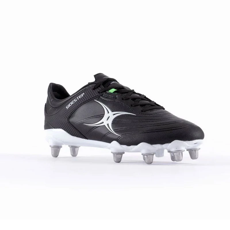 Gilbert Men's Sidestep X15 8 Stud Boots Black 3 Gilbert Men's Sidestep X15 8 Stud Boots Black