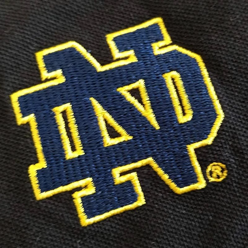 Guinness Men's Notre Dame Cotton Polo Black 7 Guinness Men's Notre Dame Cotton Polo Black - Image 5