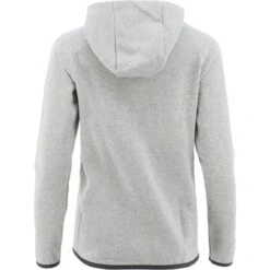 Women's Henry Fleece Full Zip Hoodie Grey -Outdoor Clothing Store henry16 fz flc hoodie wmns marl grey 2