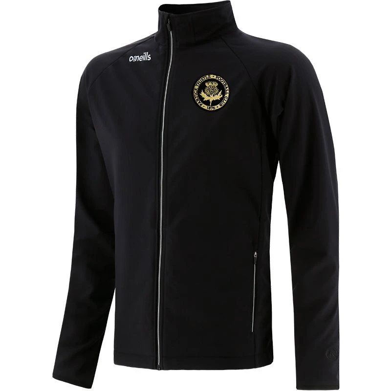 Men's Idaho Soft Shell Full Zip Jacket Black 6 Men's Idaho Soft Shell Full Zip Jacket Black - Image 4