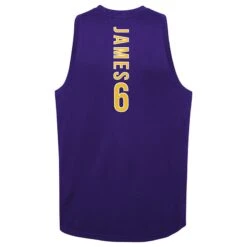 Men's LA Lakers N&N Tank Purple / White / Yellow -Outdoor Clothing Store k2m1fdka 000 laklj lebron james lakers b1
