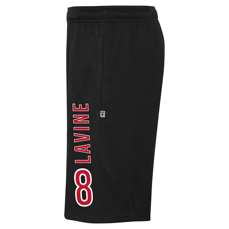 Men's Chicago Bulls Jump Ball Short Black 5 Men's Chicago Bulls Jump Ball Short Black - Image 3