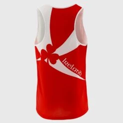Knockout Boxing Vest Red / White -Outdoor Clothing Store knoc 115 3 gen rdwhxx adlt p02