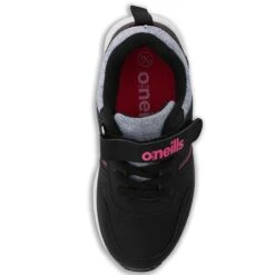 Laura Velcro Junior Trainers Black / Fuschia 8 Laura Velcro Junior Trainers Black / Fuschia -Outdoor Clothing Store laura velcro ps trainers bk fushia junior p3