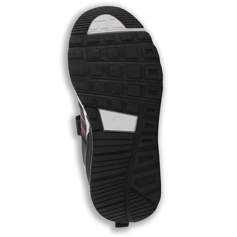 Laura Velcro Junior Trainers Black / Fuschia 6 Laura Velcro Junior Trainers Black / Fuschia - Image 4