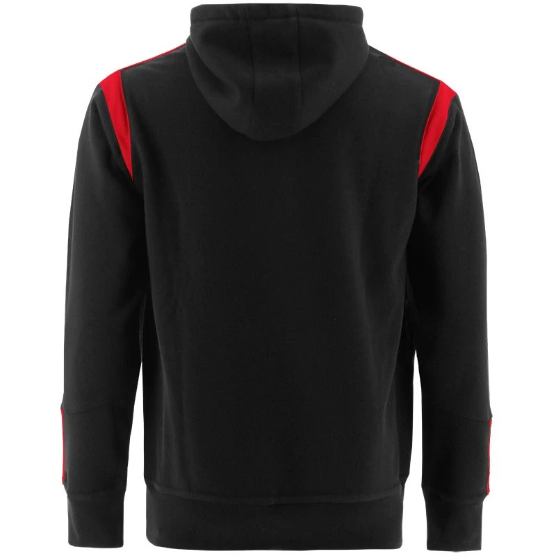 Men's Loxton Hooded Top Black / Red 4 Men's Loxton Hooded Top Black / Red - Image 2