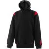Kids' Loxton Hooded Top Black / Red 2 Kids' Loxton Hooded Top Black / Red -Outdoor Clothing Store loxton 011 flc oh hoodie blk red kids 2s 1