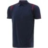 Men's Loxton Polo Shirt Marine / Maroon -Outdoor Clothing Store loxton 061 k20 polo mar maroon 1