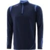 Men's Loxton Brushed Half Zip Top Marine / Sky 2 Men's Loxton Brushed Half Zip Top Marine / Sky -Outdoor Clothing Store loxton 122 hz brushed top mar sky 2s 1