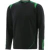 Men's Loxton Brushed Crew Neck Top Black / Green