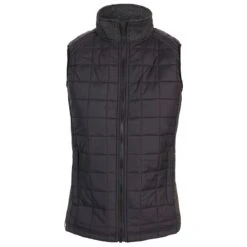 Trespass Women's Lyla Padded Gilet Black -Outdoor Clothing Store lyla fajkgitr0001 blx a