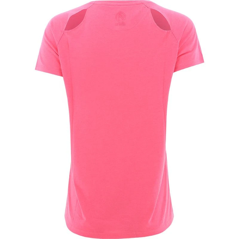 Women's Madison T-Shirt Pink 4 Women's Madison T-Shirt Pink - Image 2