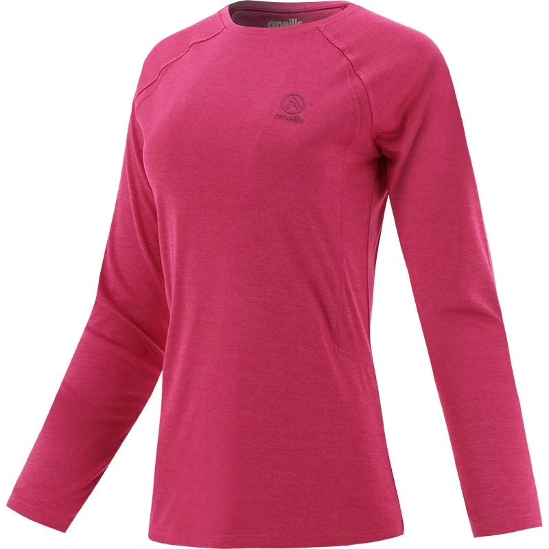 Women's Madison Long Sleeve Top Pink 3 Women's Madison Long Sleeve Top Pink