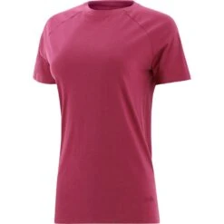 Women's Madison Cotton T-Shirt Pink -Outdoor Clothing Store madison 002 cotton tee v pnk 1