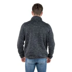 Trespass Men's Bingham Fleece Jacket Black Marl -Outdoor Clothing Store maflfln20004bkm 4