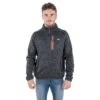 Trespass Men's Bingham Fleece Jacket Black Marl -Outdoor Clothing Store maflfln20004bkm 6