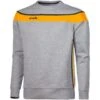 Kids' Auckland Fleece Crew Neck Sweatshirt Grey / Amber / Black 2 Kids' Auckland Fleece Crew Neck Sweatshirt Grey / Amber / Black -Outdoor Clothing Store medium grey amb blk 1 1