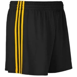 Kids' Mourne Shorts Black / Amber -Outdoor Clothing Store mourne gaelic shorts blk amb 2
